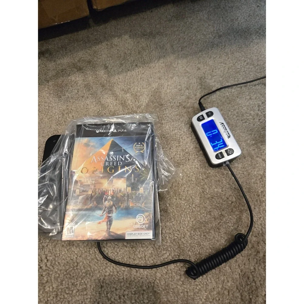 Assassin's Creed Origins Sony PlayStation 4‎ PS4 Complete CIB Gamestop Display
